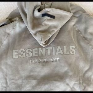 Essentials Fear of God Pistachio Hoodie